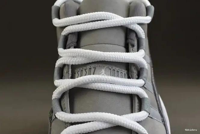 Rep TBkick 11 Air Low Jordan Cool Grey 528895-003 0427